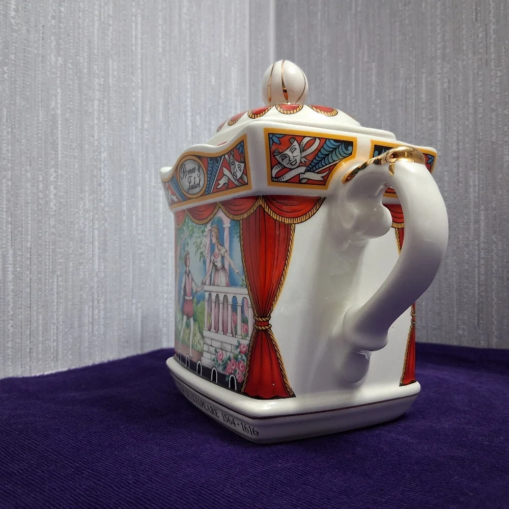 Sadler England Romeo And Juliet Porcelain Tea Pot